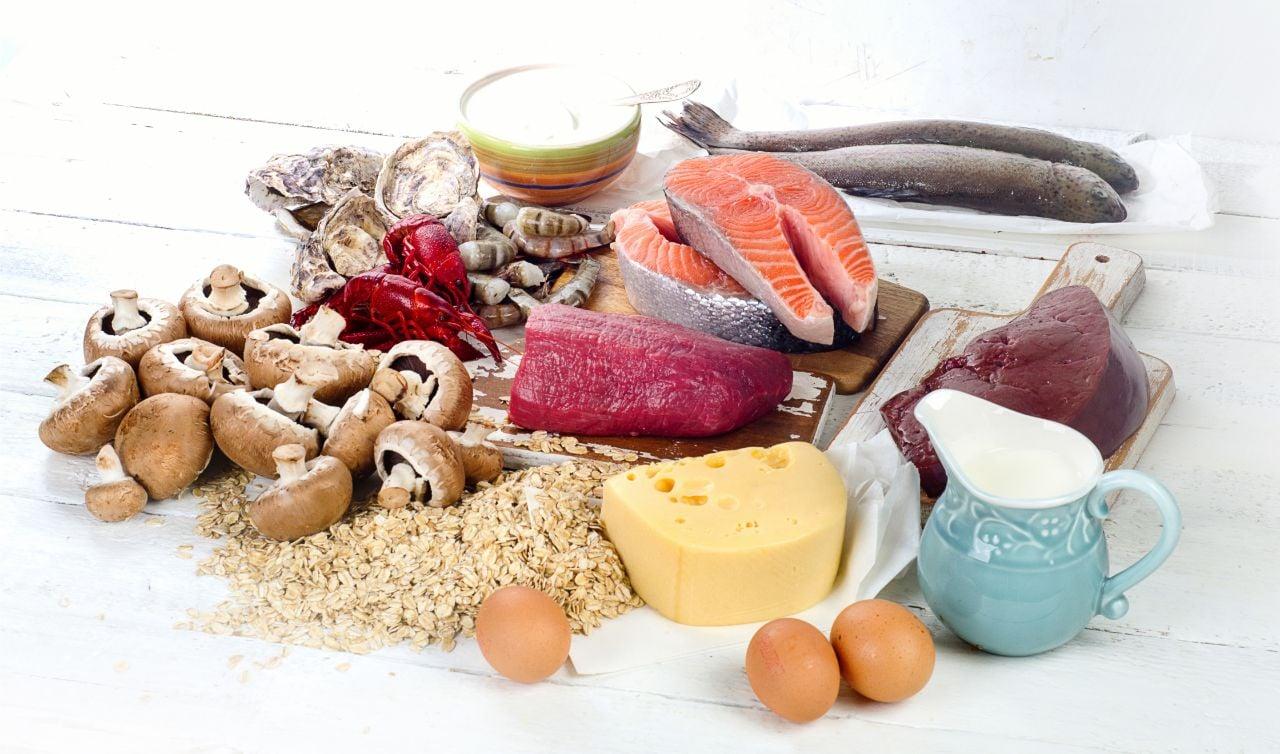 Mavie Work - Vitamin B12 5 - Blog Vitamin B12 ist hauptsächlich in tierischen Produkten enthalten. Shutterstock.com / bitt24